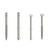 Hot Galvanized Ground Anchor, Ground Screw